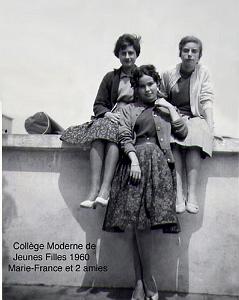 ORAN COLLEGE MODERNE DE JEUNES FILLES 1960